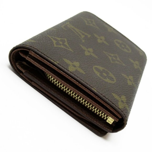 Auth Louis Vuitton Monogram Porte Monnaie Billets Tresor Wallet M61730 - h28603a - Picture 5 of 5